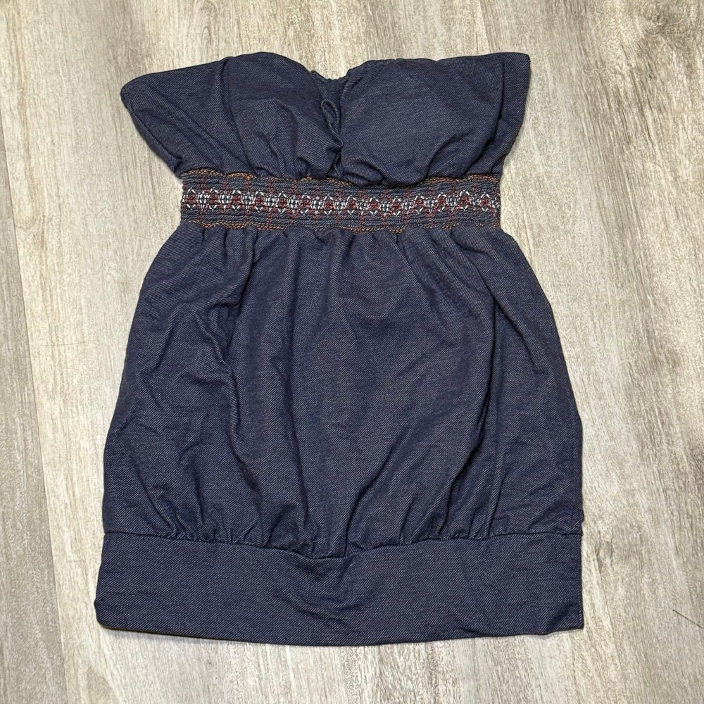 Summer halter‎ fitted and flare tube tank top size large